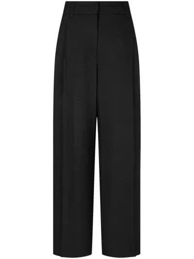 Studio Tomboy High-waisted Trousers In Black