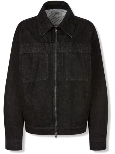 Studio Tomboy Original Denim Jacket In Black