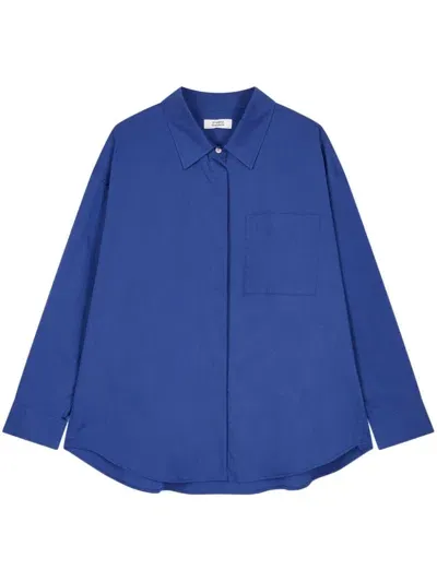 Studio Tomboy Oversize Shirt In Blue