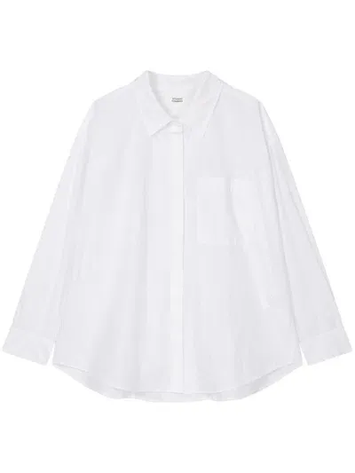 Studio Tomboy Oversized Shirt In White