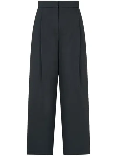 Studio Tomboy Pleated Trousers In Grey