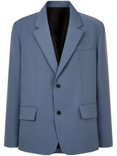 Studio Tomboy Single-breasted Blazer In Blue