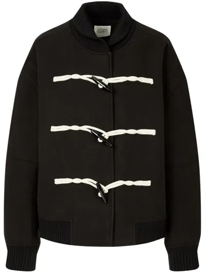 Studio Tomboy Toggle-detailing Jacket In Black