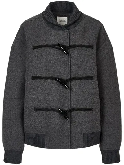 Studio Tomboy Toggle-fastening Jacket In Grey