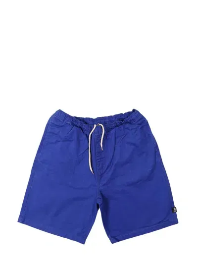 Stussy Cotton Swim Shorts In Blue