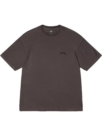 Stussy Lazy Ss Tee In Brown