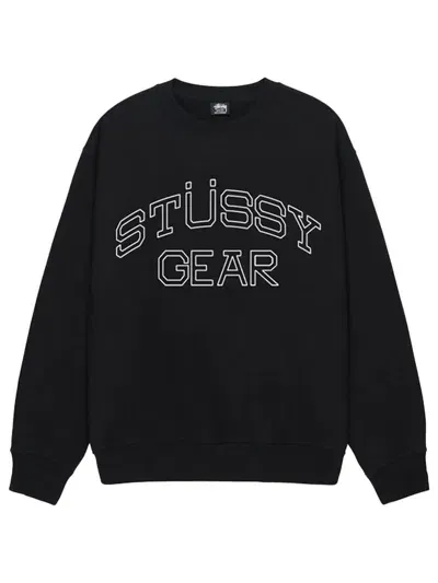 Stussy Sweatshirt  Gear Crew In Black