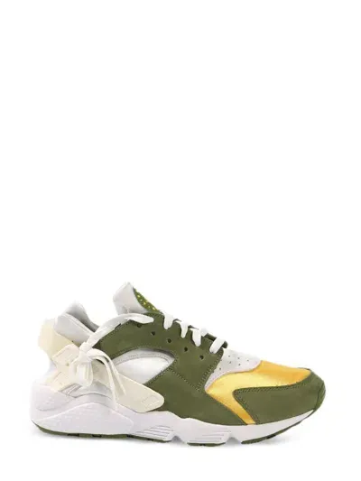 Stussy X Nike Air Huarache Sneakers In Green