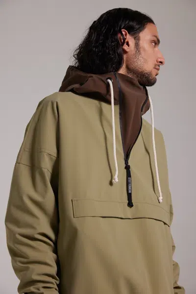 Stutterheim Forsa Matte Anorak In Aloe