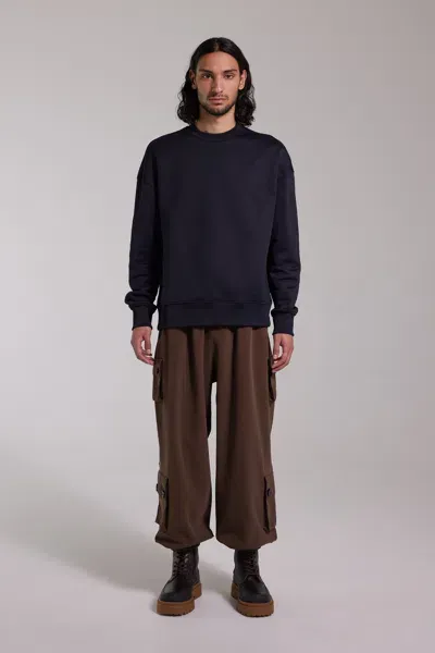 Stutterheim Kvala Matte Trousers In Dark Brown