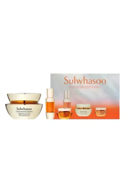 Sulwhasoo Concentrated Ginseng Renewing Eye Cream Set (limited Edition) $196 Value In White