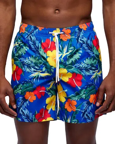 Sundek 7 Floral Boardshorts In Over Sky