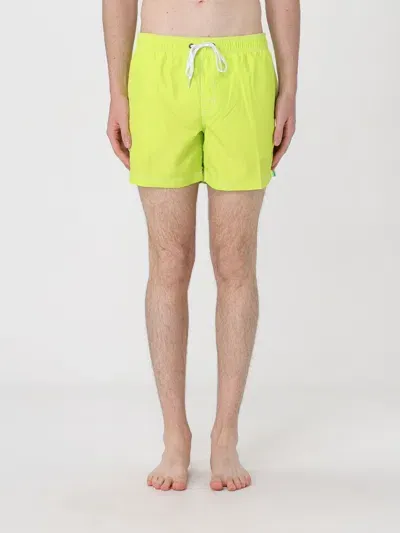 Sundek Regular Fit 14 Board Shorts In Yellow