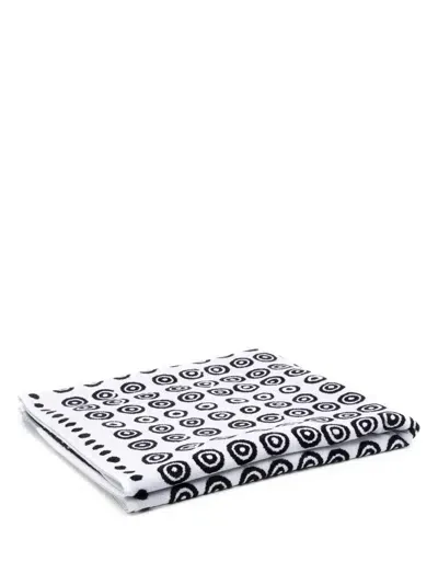 Sundek Graphic-print Beach Towel In Black