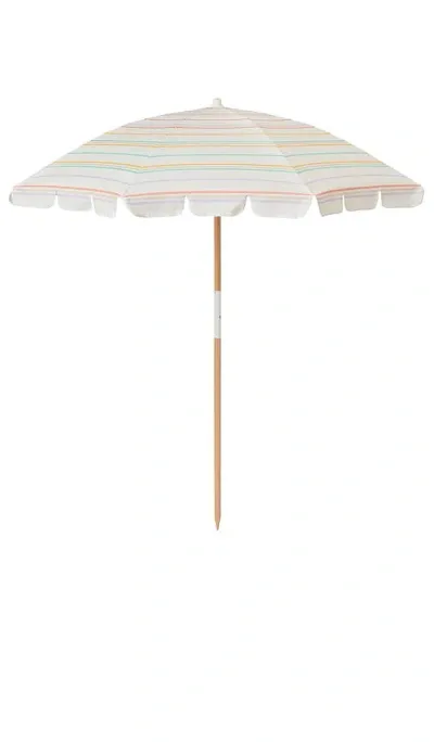 Sunnylife Beach Umbrella In Rio Sun Multi Stripe