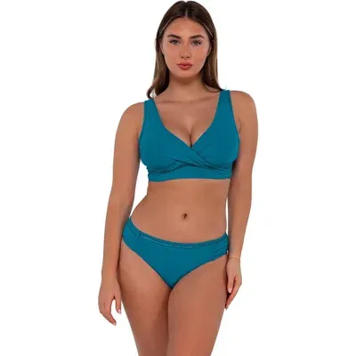 Sunsets Elsie Top-34dd In Avalon Teal