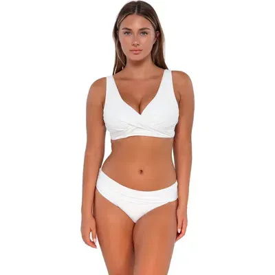 Sunsets Elsie Top-34dd In White Lily