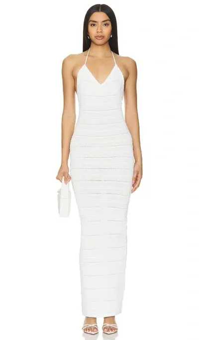 Superdown Maxikleid Sloan In White