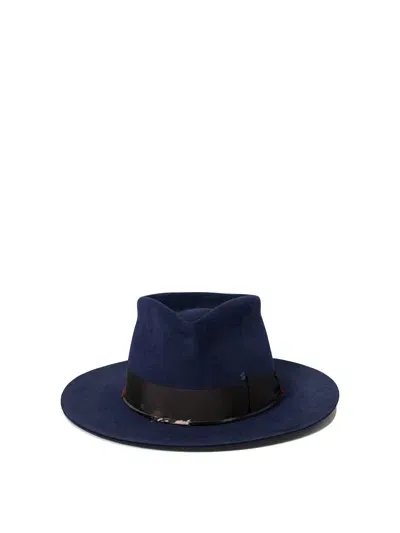 Superduper Destino Mend Hats In Blue