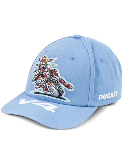 Supreme X Ducati Six-panel "blue" Cap