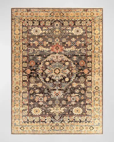 Surya Rugs Cappadocia Rust Hand-knotted Rug, 8' X 11' In Rust, Sage