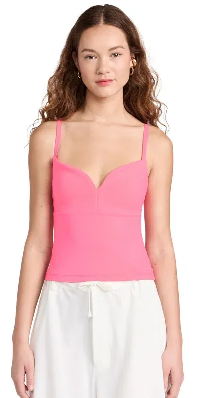 Susana Monaco Sweetheart Tank Shocking Pink