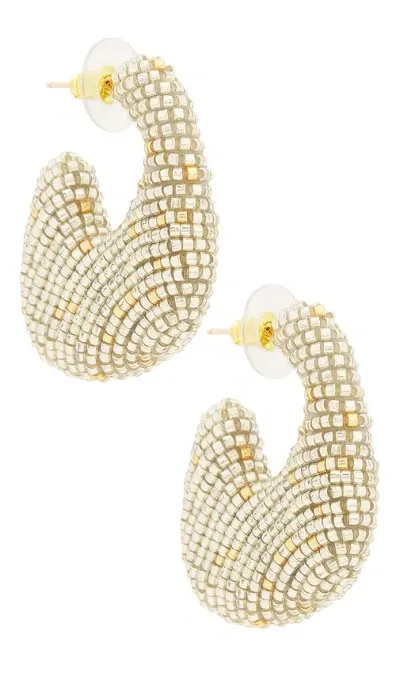 Susana Vega Aria Earrings In 银色