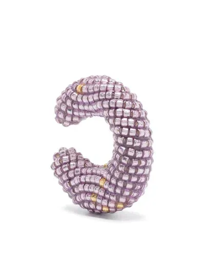 Susana Vega Small Ora Ear Cuff In Purple