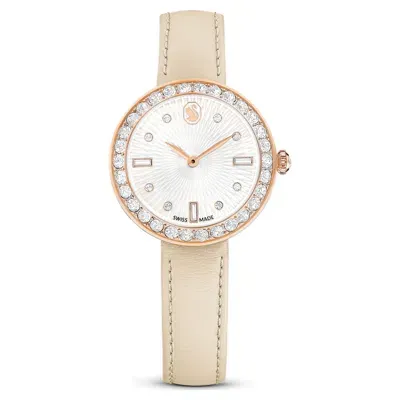 Swarovski Certa Watch In Beige