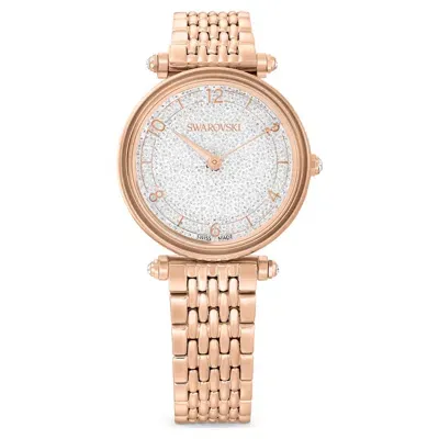 Swarovski Crystalline Wonder Watch In Rose Gold Tone