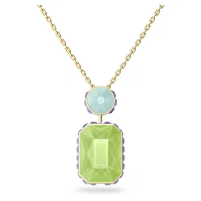 Swarovski Orbita Necklace In Green