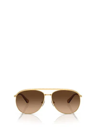 Swarovski Sunglasses In Gold