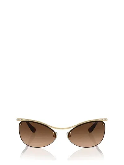 Swarovski Sunglasses In Gold