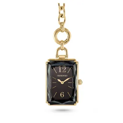 Swarovski Pocket Watch In Black