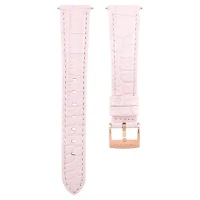 Swarovski Watch Strap In Pink