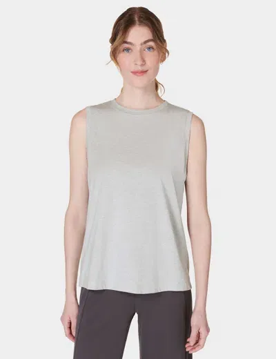 Sweaty Betty Essential Sleeveless Vest In Gray