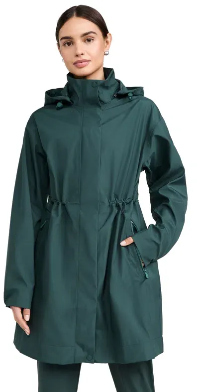 Sweaty Betty Guide Waterproof Parka Trek Green