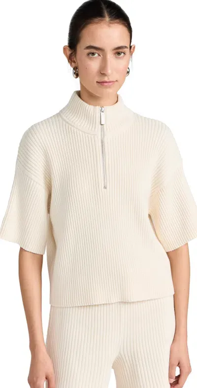 Sweaty Betty Retreat Rib Sweater Studio White