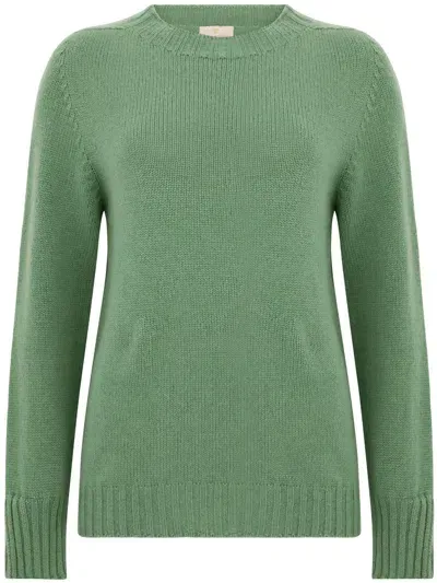 Tabaroni Cashmere Sweaters In Green