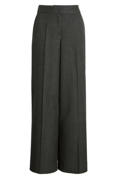 Tahari Asl Wide Leg Pants In Spruce