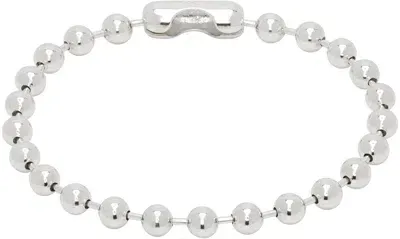 Takahiromiyashita The Soloist Silver Ball Chain S Bracelet