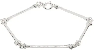 Takahiromiyashita The Soloist Silver Skeleton Bone Bracelet