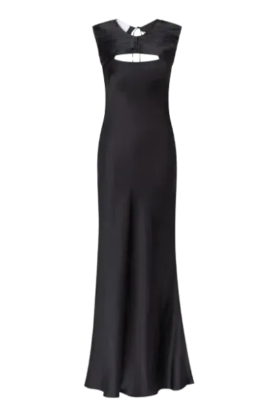 Tamar Keburia Clara Dress In Black