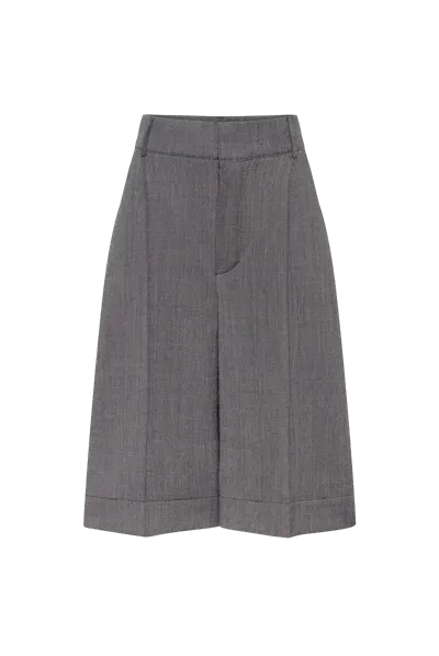 Tamar Keburia Harriet Shorts In Gray