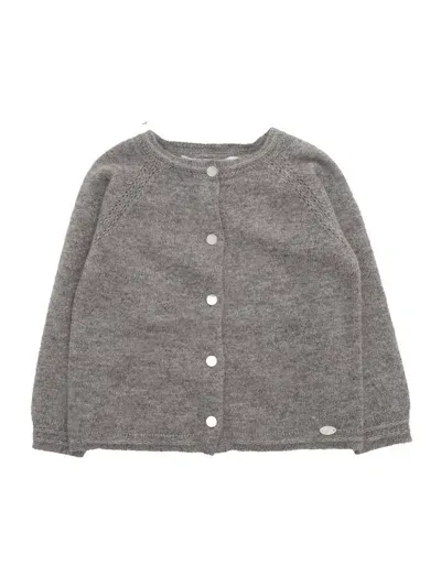 Tartine & Chocolat Kids' Cardigan In Gray