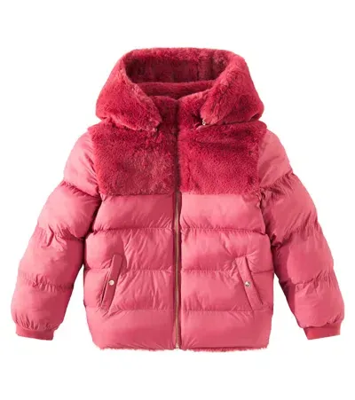 Tartine Et Chocolat Kids' Puffer Jacket In Pink