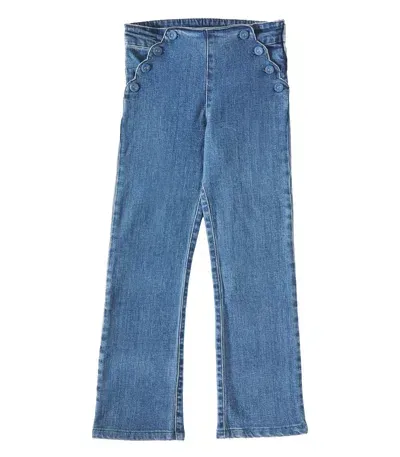 Tartine Et Chocolat Kids' Straight Jeans In Blau