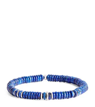 Tateossian Lapis Lazuli Positano Bracelet In Blue