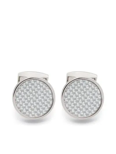 Tateossian Tablet Cufflinks In Silver