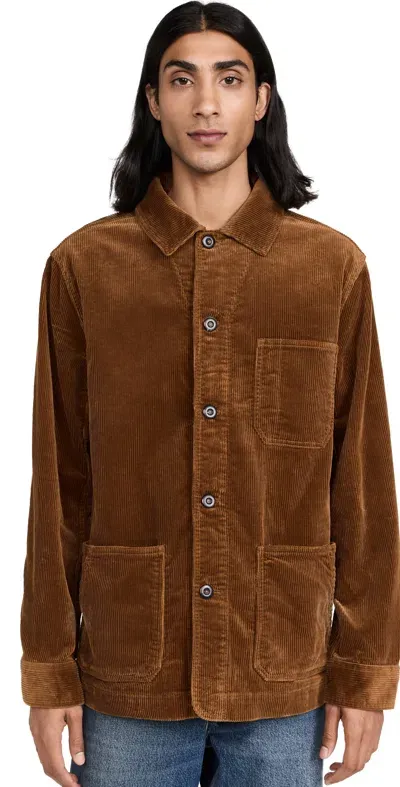 Taylor Stitch Ojai Corduroy Jacket Bourbon Corduroy